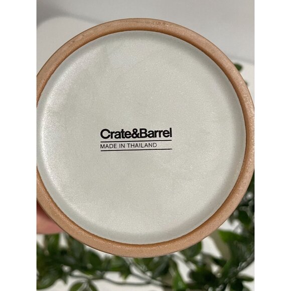 Crate & Barrel Green Ceramic Mug & Saucer Set - Picture 6 of 12